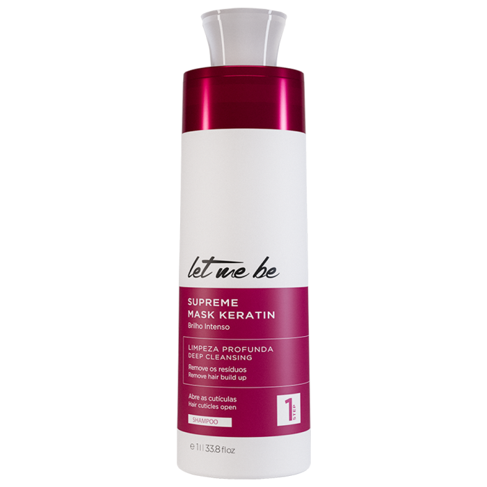 Shampoo Supreme Keratin Antirresíduos - 1L