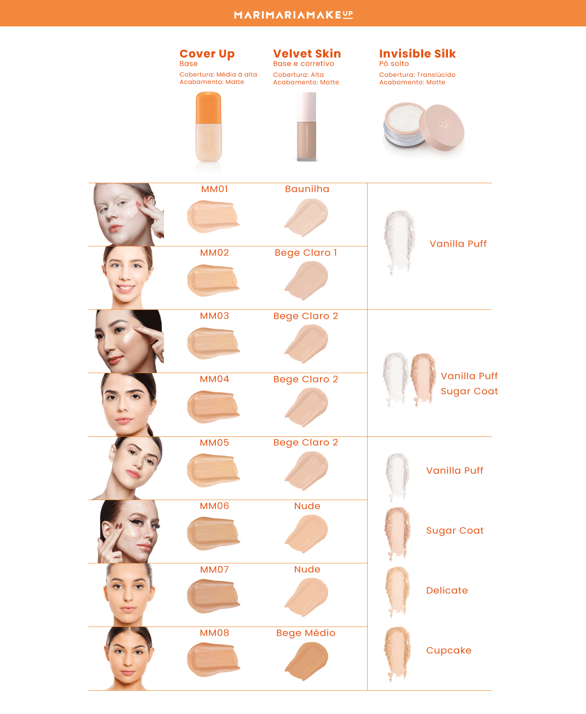 Cover Up Matte Foundation - Mari Maria Makeup