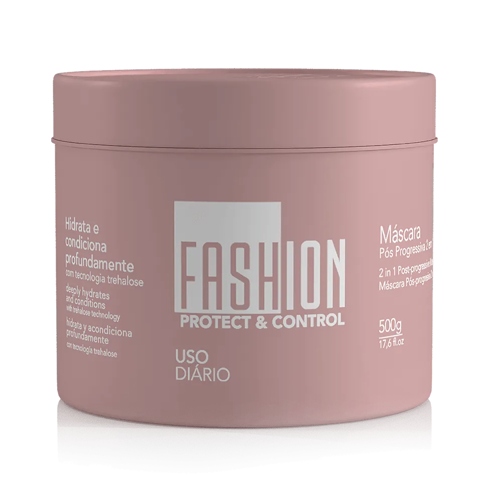 Máscara 2 Em 1 Pós Progressiva Fashion Gold - 500g