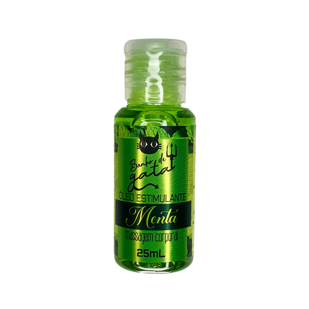 Gel óleo Beijável Estimulante Banho De Gata - 25ml