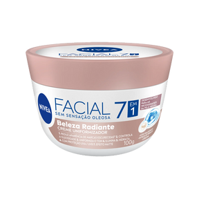 Creme Hidratante Facial Nivea Beleza Radiante 7 em 1 - 100g