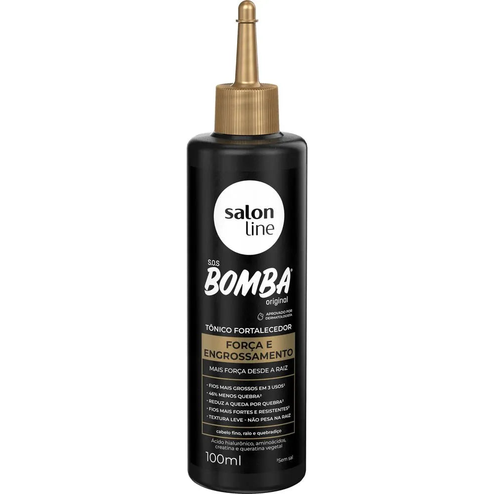 Tônico Salon Line Sos Bomba Força E Engrossamento - 100ml