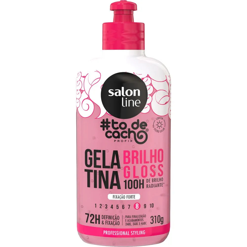 Gelatina Salon Line Todecacho Brilho Gloss - 310g