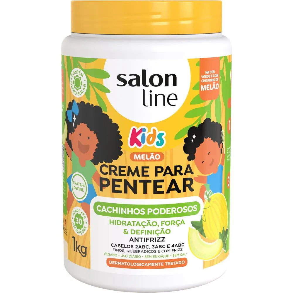 Creme De Pentear Cachinhos Poderosos Melão - 1kg