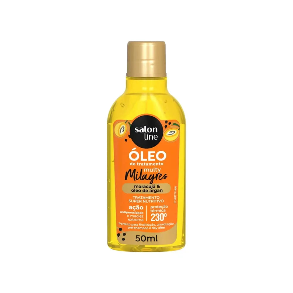 Óleo Reparador Maracujá Cachos dos Sonhos Multy Milagres - 50ml