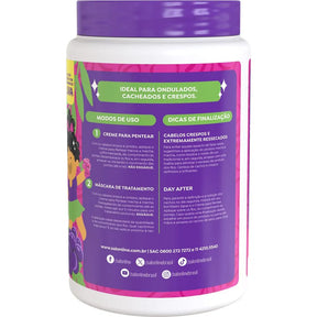 Creme para Pentear Uva Kids Cachinhos Brilhantes - 1kg