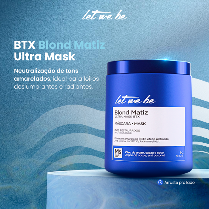 BTX Blond Matiz Ultra Mask - 1KG