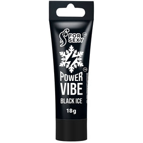 Vibrador Líquido Power Vibe Black Ice For Sexy - 18g