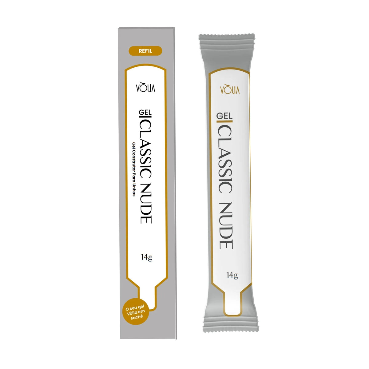 Classic Nude Gel Sache Refil - 14g