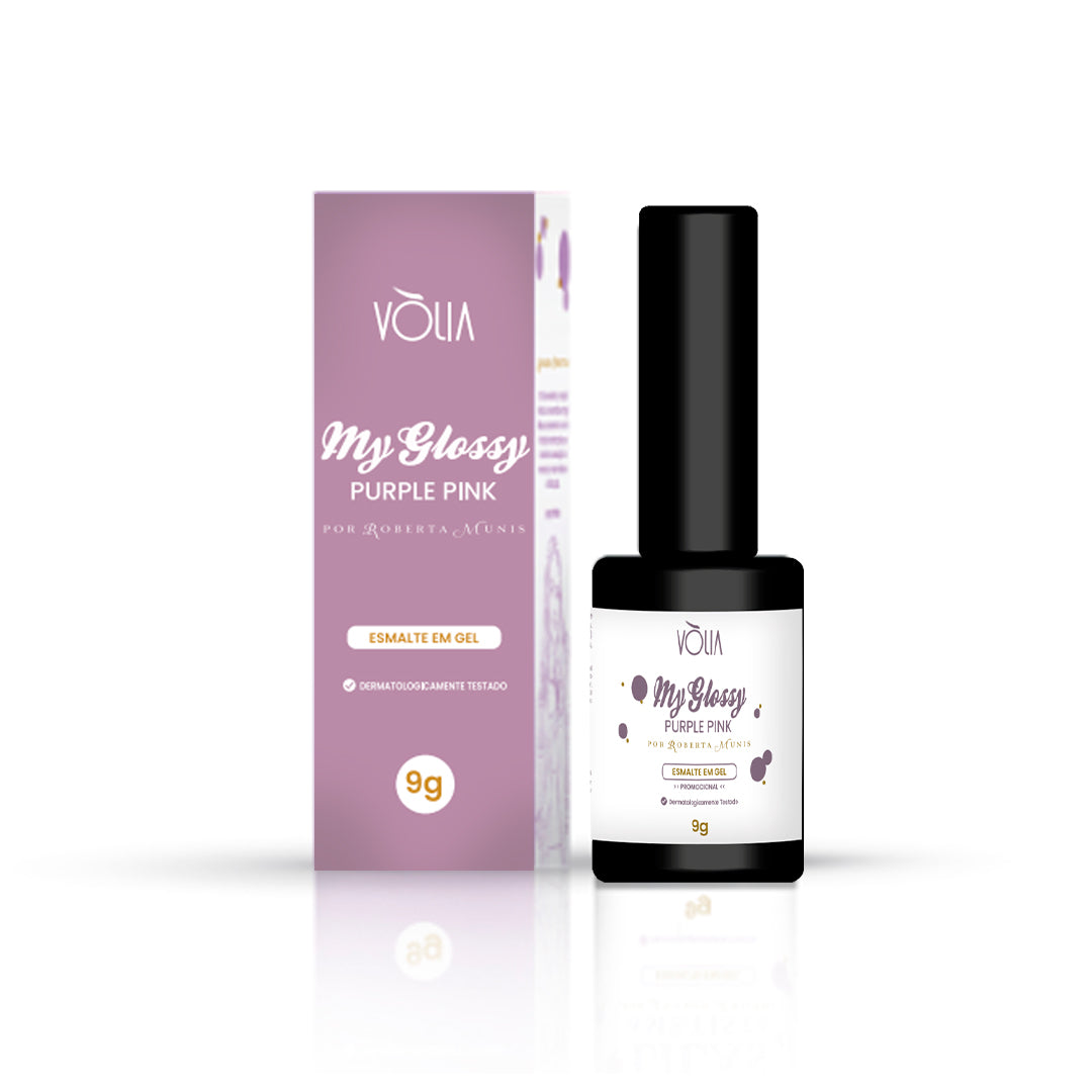 Esmalte Em Gel Vòlia My Glossy Purple Pink - 9g