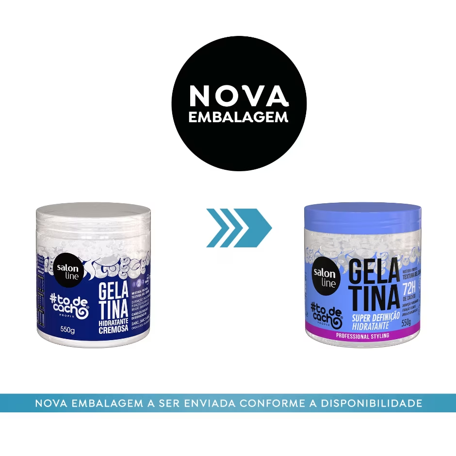 Gelatina Salon Line #Todecacho Hidratante Cremosa - 550g