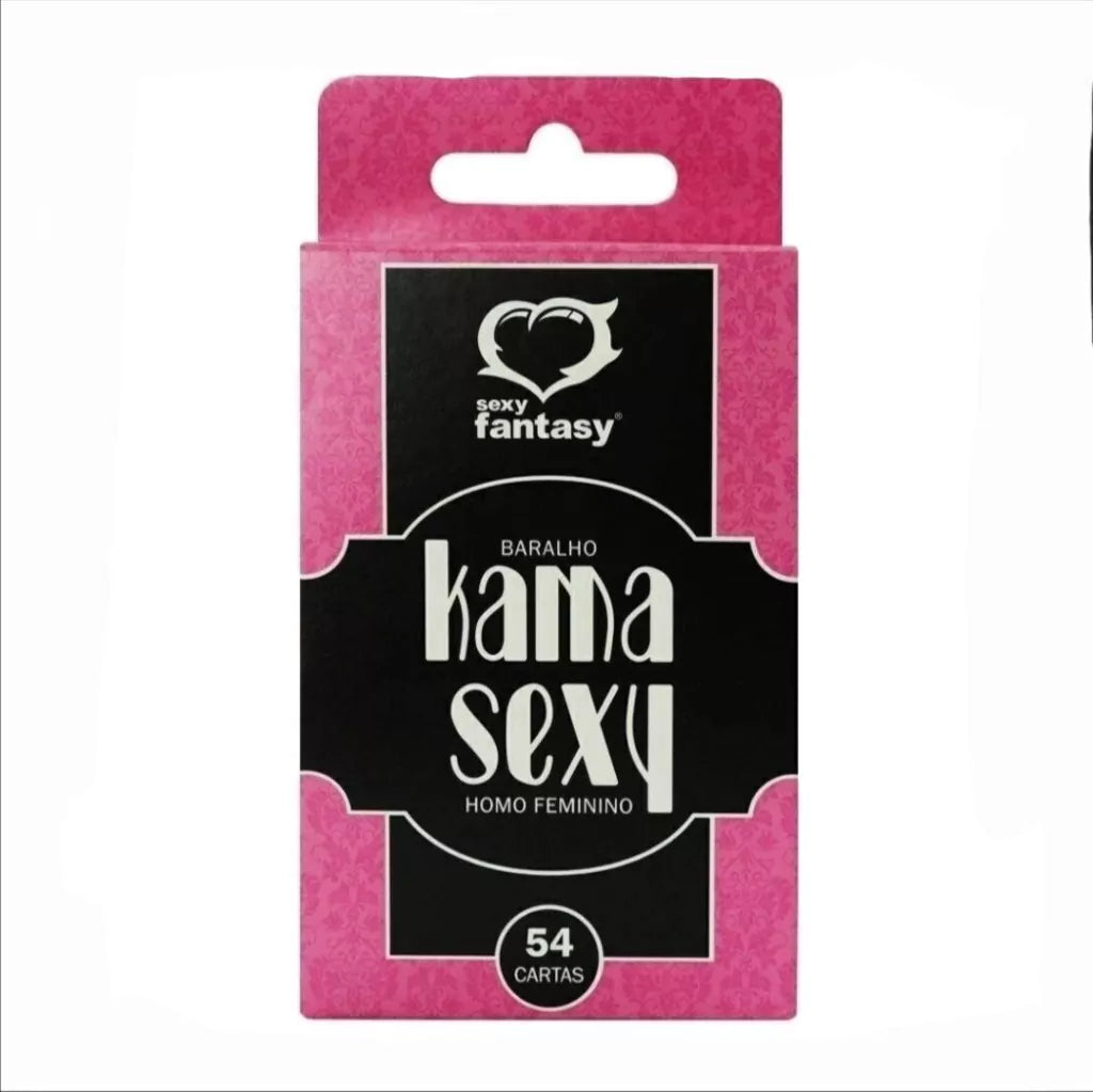 Baralho Kama Sexy Homo Feminino - 54 Cartas