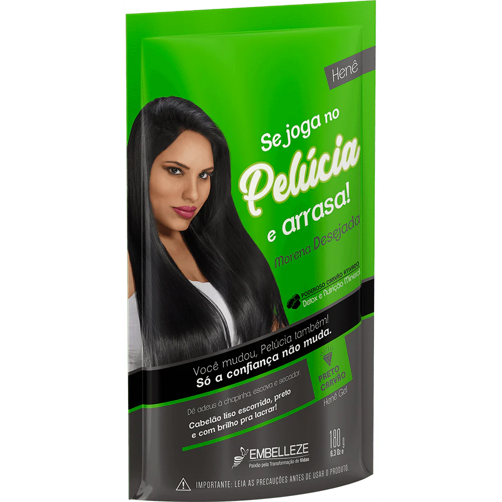 Henê Pelúcia Morena Desejada Pouch - 180g