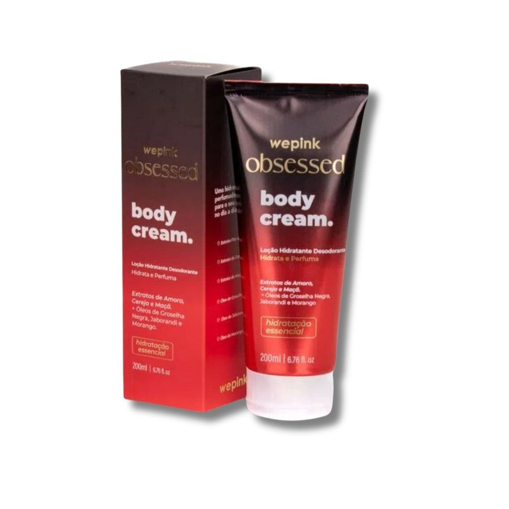 Body Cream Obsessed Desodorante Hidratante Wepink - 200ml