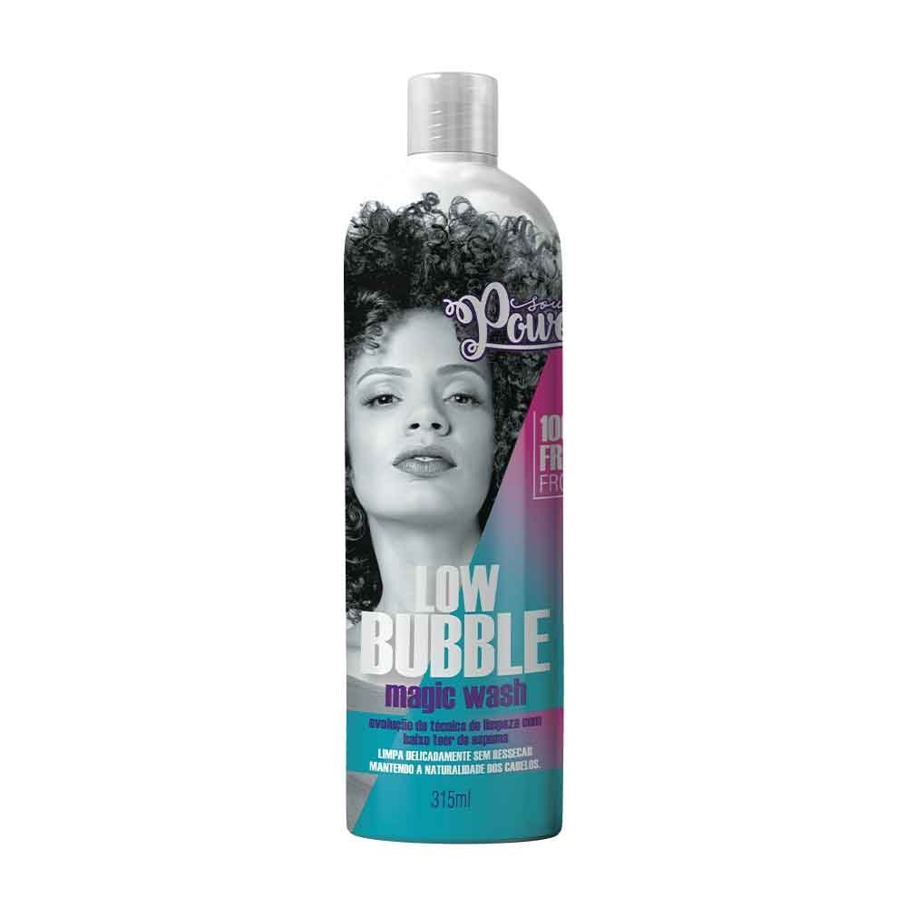 Soul Power Todos os tipos de curvatura - Shampoo Low Bubble 315ml