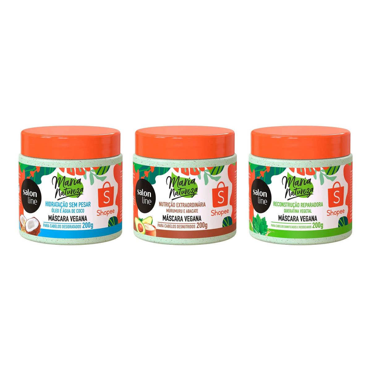 Kit Shopee E Salon Line Cronograma Capilar