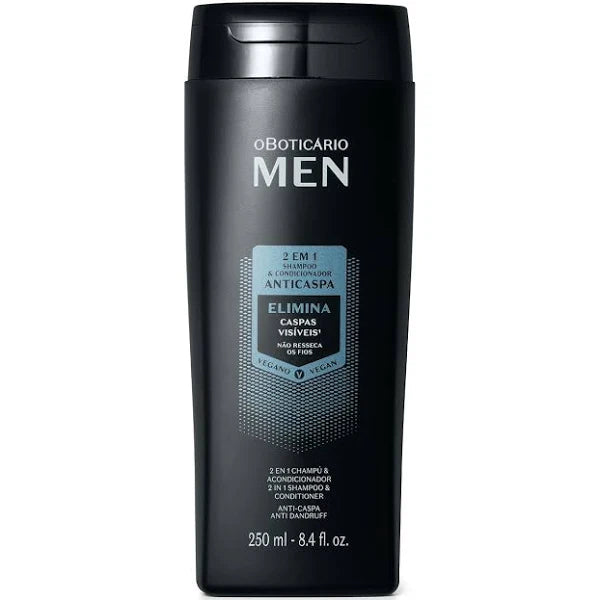 Shampoo e Condicionador Anticaspa 2 Em 1 Men - 250ml