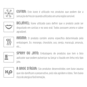 GEL COMESTÍVEL ORALE ICE 30ML - TEQUILA COM LIMAO