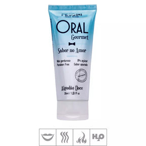 Gel Comestível Oral Gourmet Hot 45g - Algodão Doce