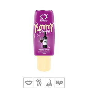 Gel Comestível Yummy Drinks Hot 15ml