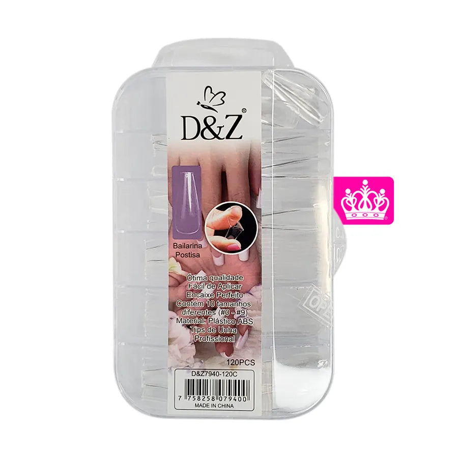Soft Gel Nail Nail D&z Ballerina Postisa