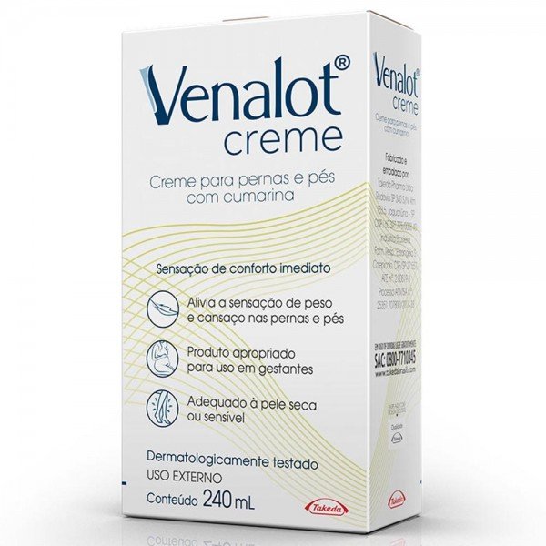 Venalot Creme Pernas E Pés - 240ml
