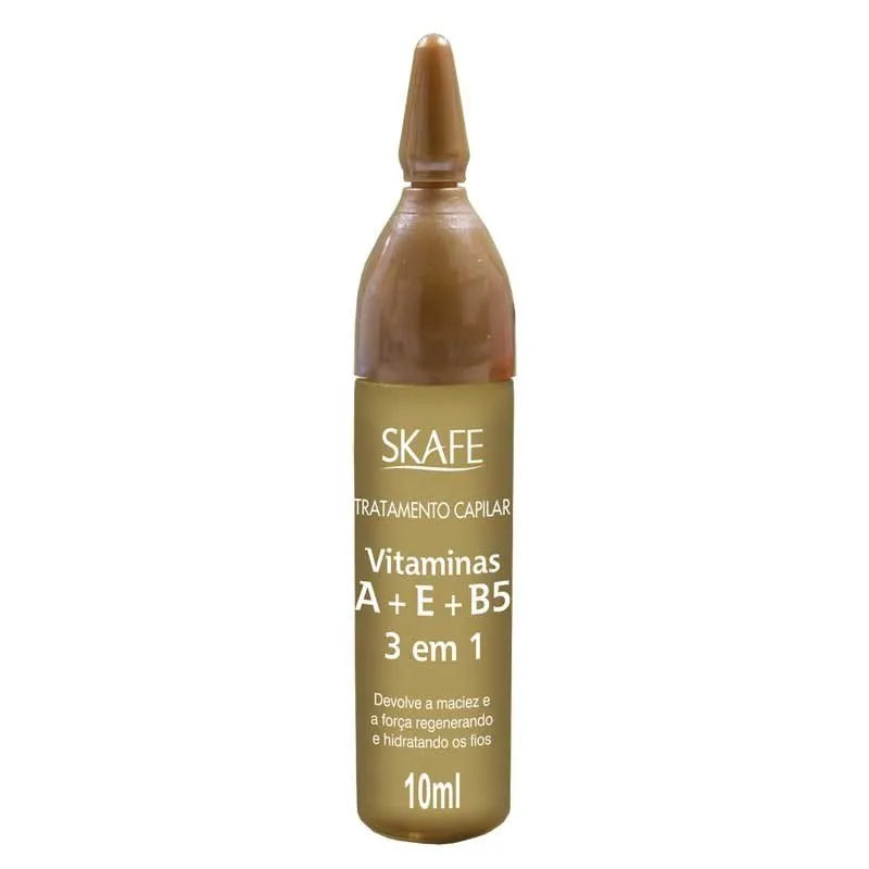 Ampola De Tratamento Capilar Vitamina A + E + B5  10ml